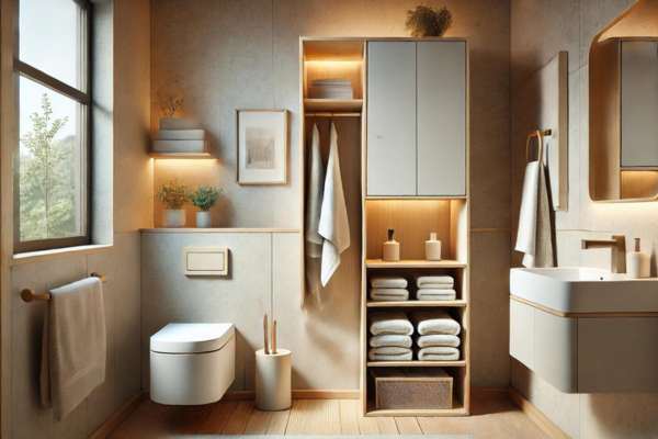 Compact Towel Cabinets for Small Bathrooms