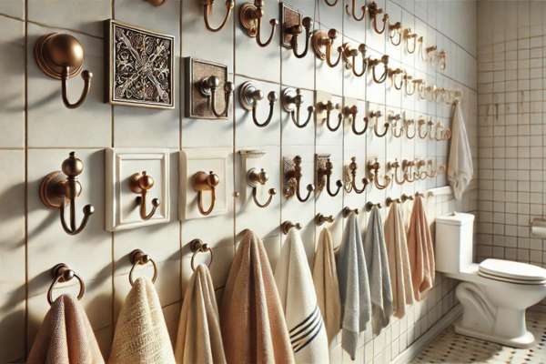 Exploring The Variety Types of Bathroom Towel Hooks