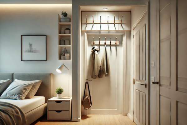 Over-The-Door Hooks A Clever Solution For Compact Spaces