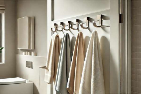 Over-the-Door Towel Hooks Simple and Effective