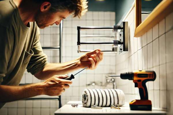 Removing The Existing Towel Holder Safely