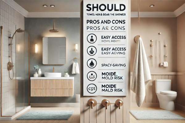 Should Towel Hooks Be Near The Shower Pros and Cons