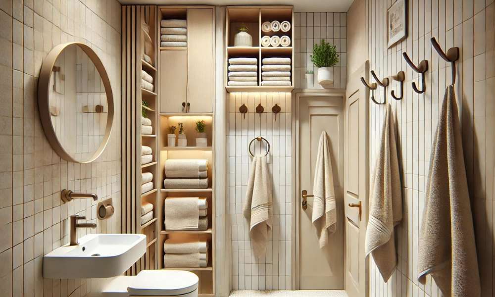 Small Bathroom Towel Storage Ideas