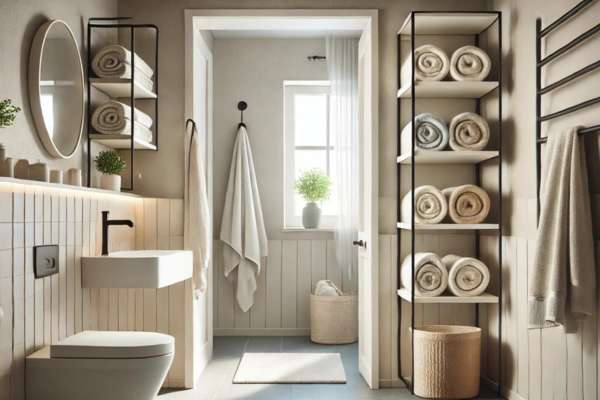  Utilizing Unused Spaces for Towel Storage