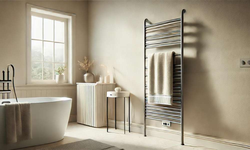 how to use a towel warmer rack