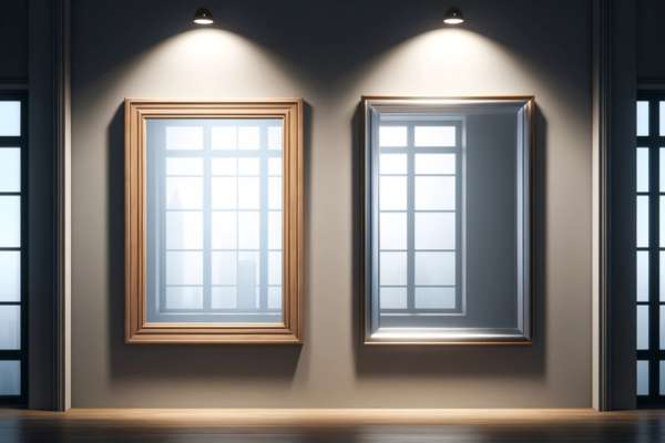 Framed vs. Frameless Mirrors And Their Impact On Height
