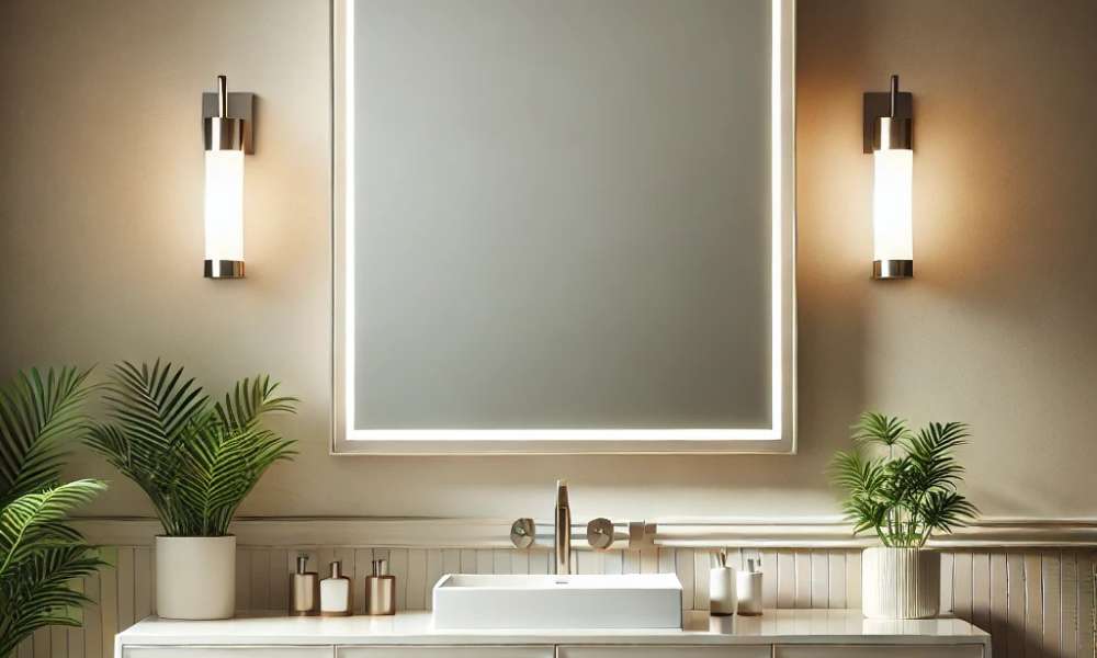 How High To Hang A Bathroom Mirror