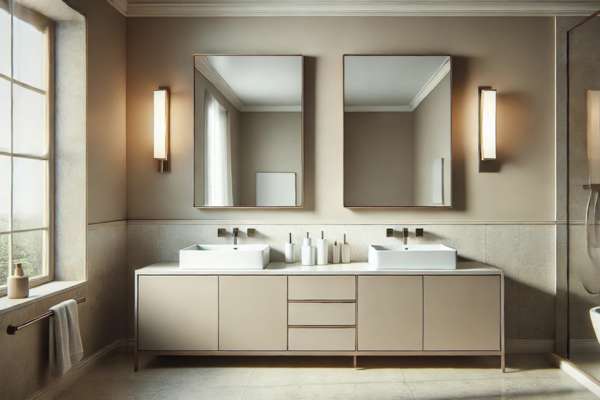 Mirror Height For Double Vanities