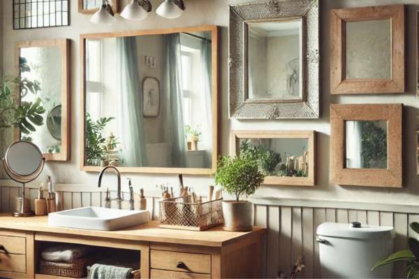 Second-Hand and Sustainable Bathroom Mirror Options